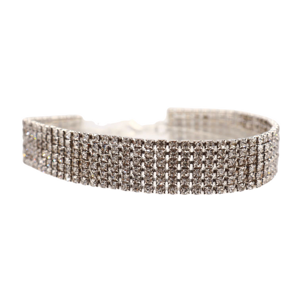 Brand New Women Silver Metal Boot Chain Bracelet Shoe Bling Rhinestones Charm