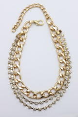 Brand New Women 2PCS Gold Metal Boot Chain Bracelet 3 Strands Charm Shoe Anklet BC73