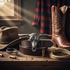 NEW Texas Longhorn Skull Metal Belt Buckle Fashion Accessory