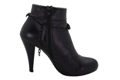 Brand New Women Black Metal Boot Chain Bracelet Shoe Anklet Bling Scorpion Charm SET BC188
