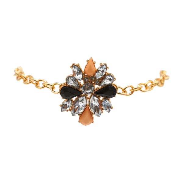 Women Gold Metal Boot Chain Bracelet Shoe Silver Star Charm