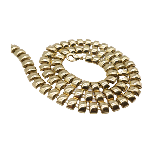 Brand New Women Gold Metal Chain Belt Square Charm S M