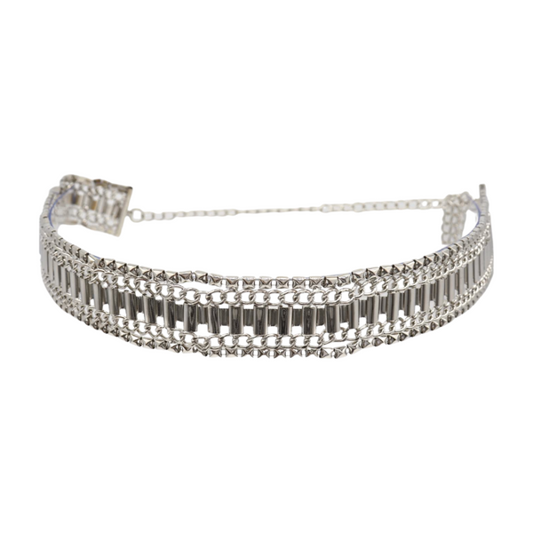 Brand New Women Silver Metal Chain Fashion Belt Size S M L
