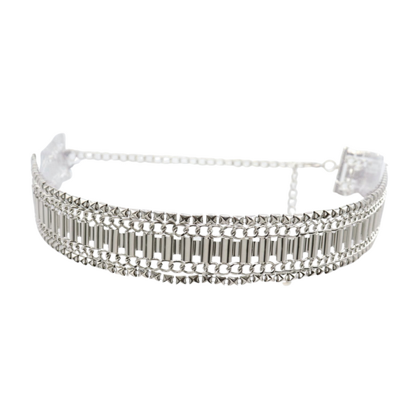 Brand New Women Silver Metal Chain Fashion Belt Size S M L