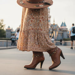 Brand New Women Antique Gold Metal Boot Chain Bracelet Shoe Anklet Bling HAPPY Charms SET BC191