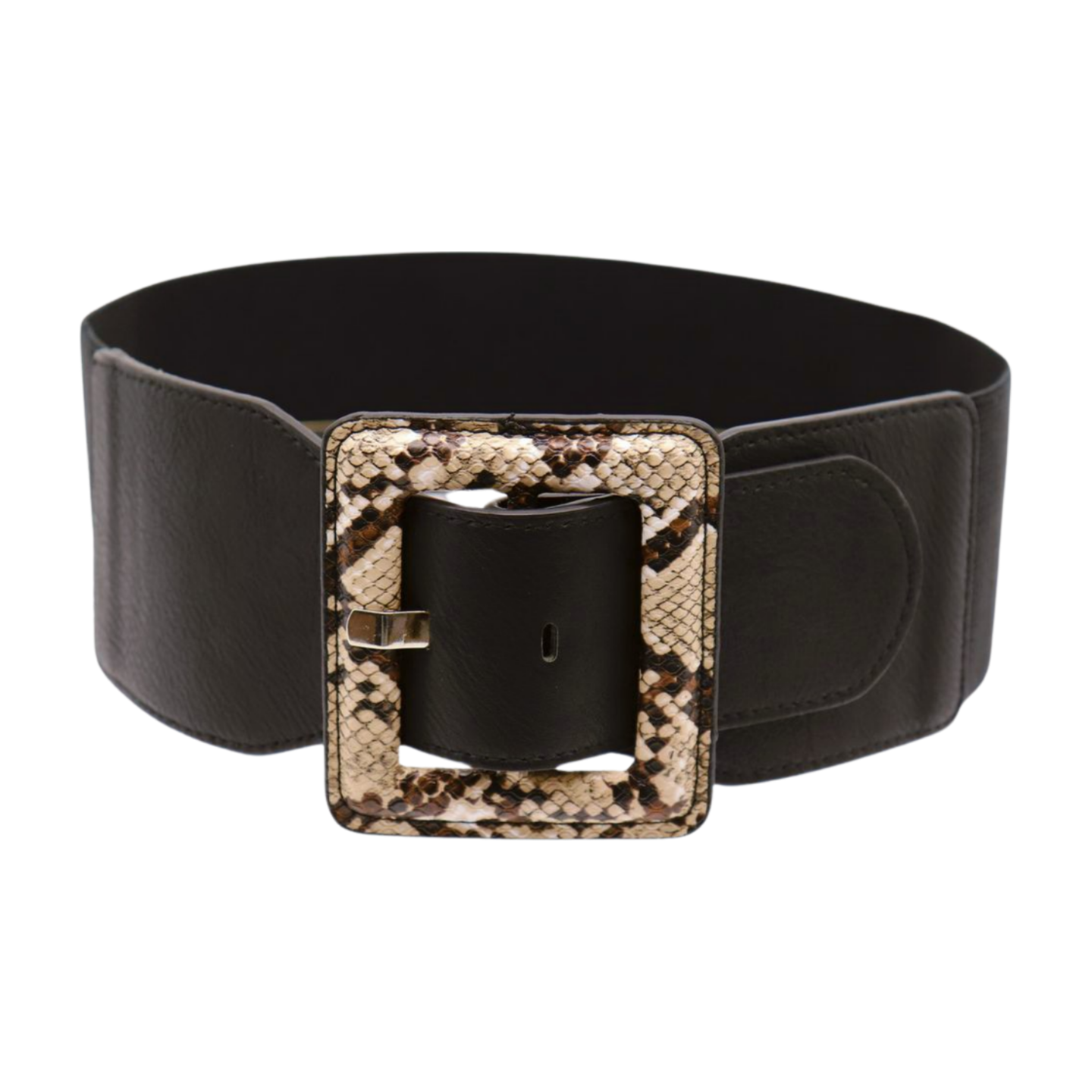 #305 FLASH SALE ?✨PLUS SIZE✨️METAL SQUARE BUCKLE ELASTIC BELT Aularso Women main image 2