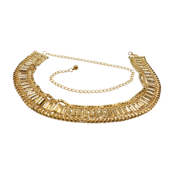 Brand New Women Gold Metal Chain Fashion Belt Hip High Waist Size S M L