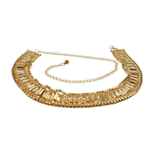Brand New Women Gold Metal Chain Fashion Belt Hip High Waist Size S M L