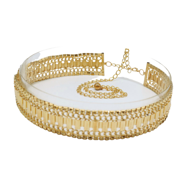 Brand New Women Gold Metal Chain Fashion Belt Hip High Waist Size S M L