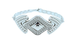 Women Silver Boot Metal Chain Anklet Bracelet Shoe Charm Retro Geometric Arrow
