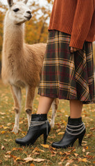 Brand New Women Silver Boot Chain Bracelet Shoe 3 Strand Wave Charm Strap Band Shoe A PAIR SET BC114