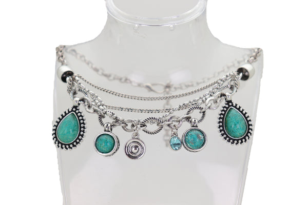 Brand New Women Silver Metal Chain Boot Bracelet Anklet Shoe Butterfly Charm Red