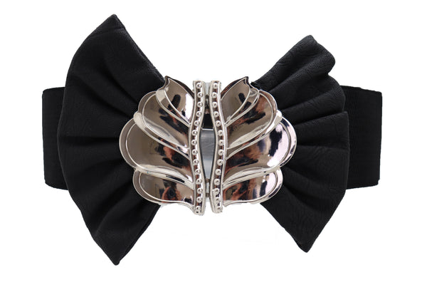 Brand New Women Beige Faux Leather Wrap Around Skirt Tie Fringes Belt Gold Metal Size S M