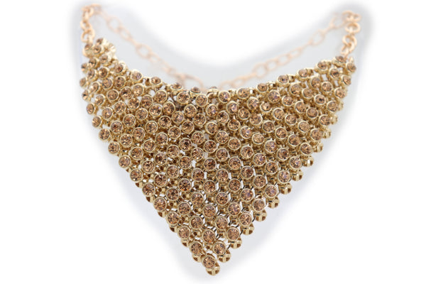 Brand New Women Shiny Gold Metal Boot Chain Band Bracelet Shoe Bling Bandanna Charm Anklet