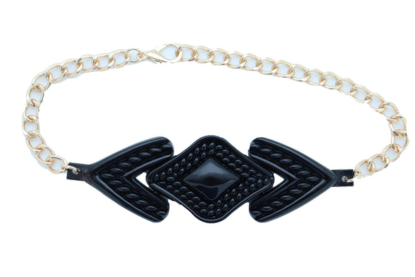 Women Western Metal Boot Chain Bracelet Shoe Bling Arrow Head Shape Charm Anklet One Size