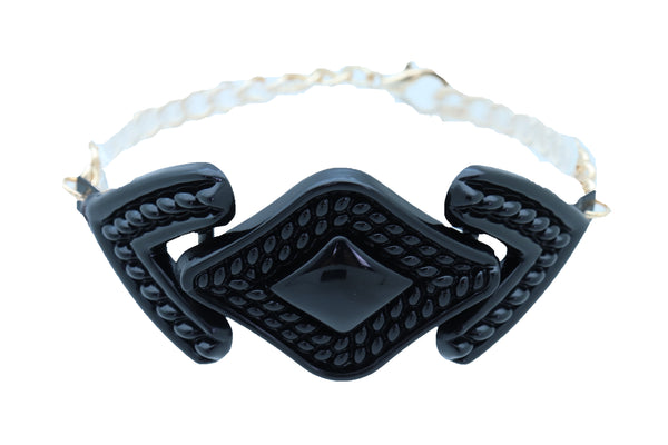 Women Western Metal Boot Chain Bracelet Shoe Bling Arrow Head Shape Charm Anklet One Size