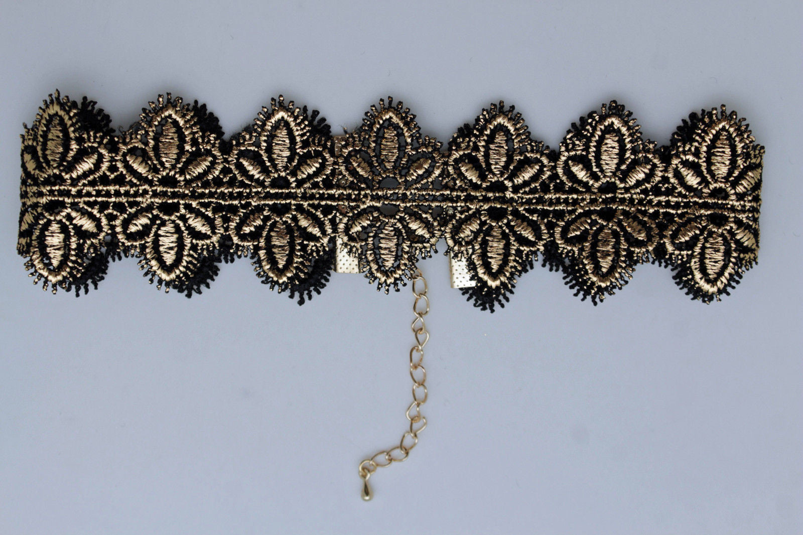 Metallic Gold Lace Fabric