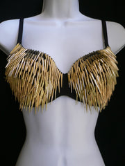 Spiky Fringe Tassel Bra