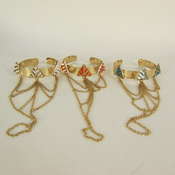 Stay Golden Stack Bracelets  Zevar King