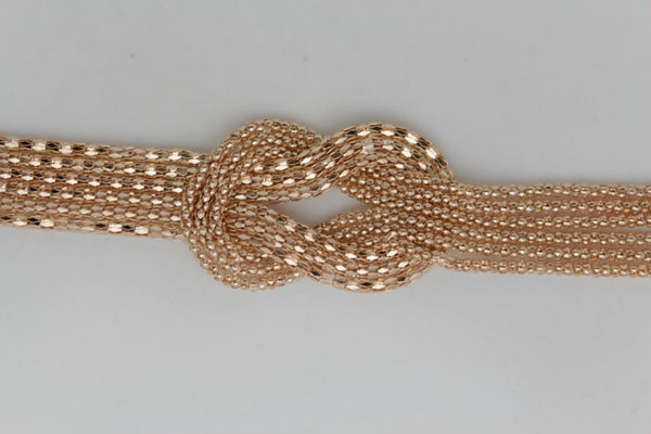 Mesh Braided Metal Hip High Waist Belt New Women Fashion Accessories Plus Size XS-XL