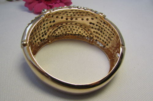 Gold / Silver Metal Retro Bracelet Cuff Multi Rhinestones New Women Fashion Jewelry Accessories - alwaystyle4you - 21