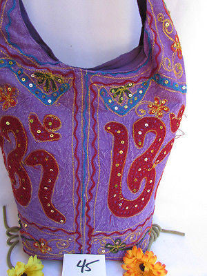 New Women Cross Body Fabric Fashion Messenger Hand India Peace Sign Purple - alwaystyle4you - 41