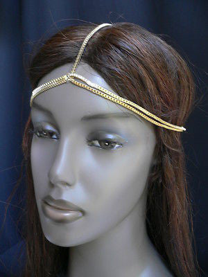 New Women Classic Gold Head Body Thin Chain Fashion Jewelry Grecian Circlet - alwaystyle4you - 7