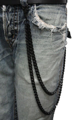 20" Double Strand Metal Wallet Chain
