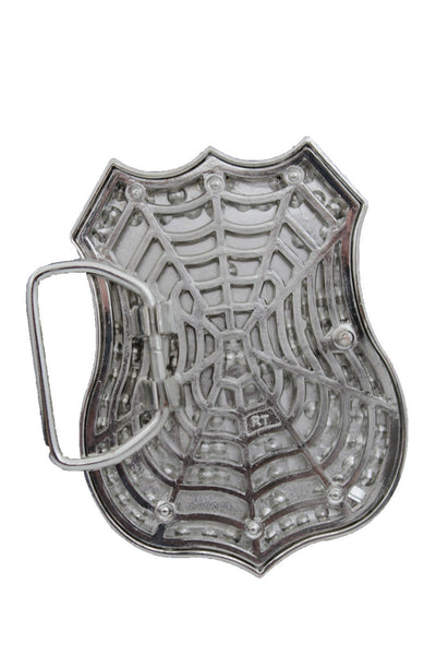 Silver Metal CA State California 10 Freeway Bling Belt Buckle Men Women Western Accessories