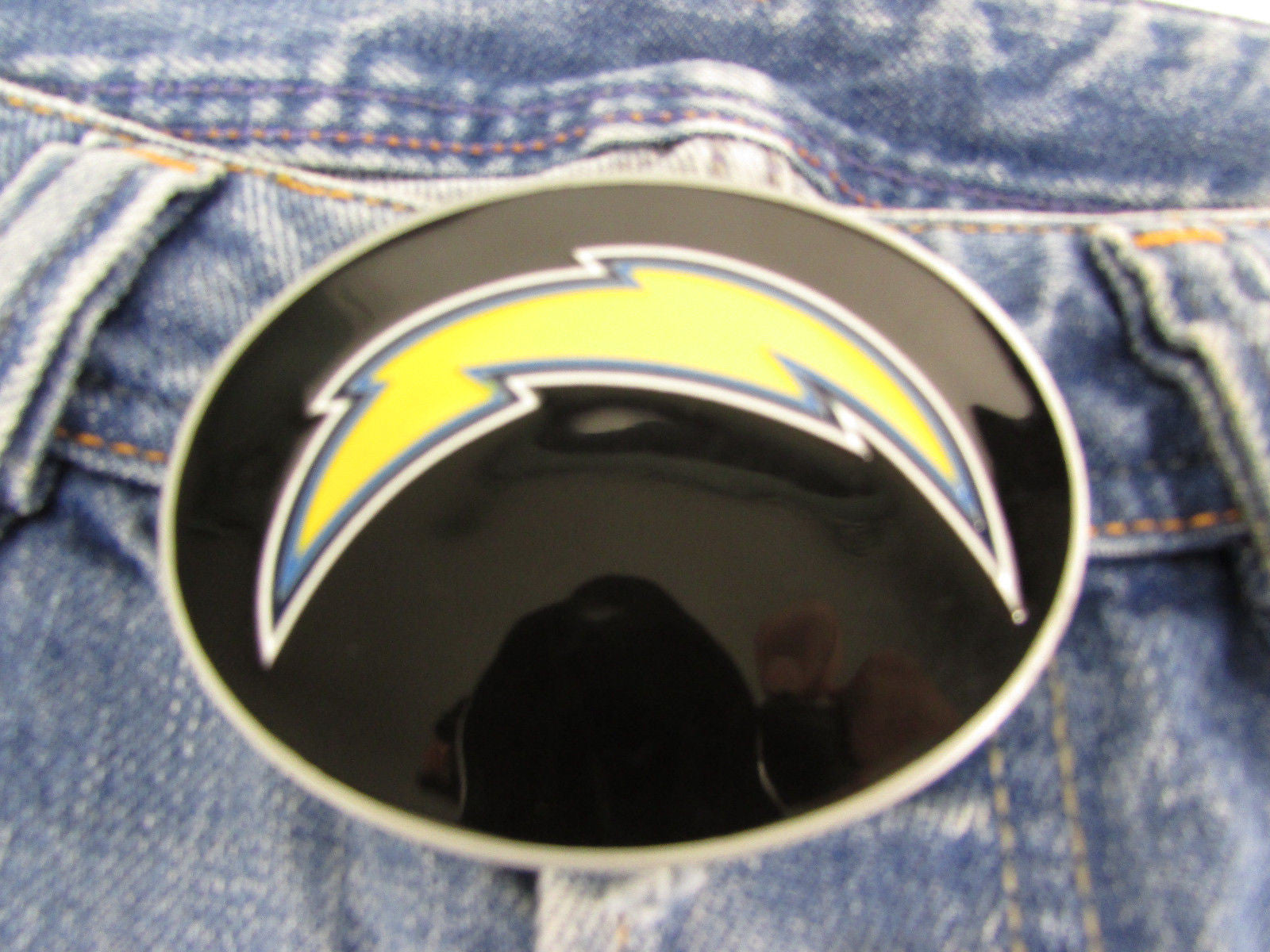 New Men Women Belt Fashion Metal Buckle San Diego Chargers Logo Oval Sports - alwaystyle4you - 1