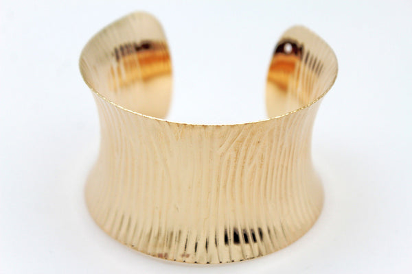 Gold / Silver Metal Wide Bracelet Light Trendy Shiny Style New Women Fashion Jewelry Accessories - alwaystyle4you - 16