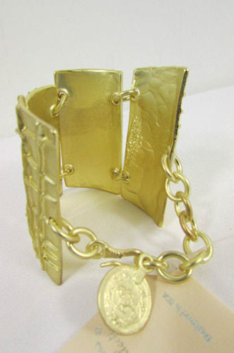 Gold Metal Plate Chains Bracelet African Trible Style Fashion New Women Jewelry Accessories - alwaystyle4you - 10
