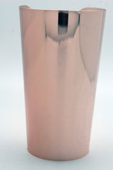 Shiny Light Pink Gold Metal Long Cuff Bracelet Bulky Wonder Fancy Style