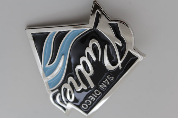 Silver Metal Padres Sport Team Fans Baseball San Diego Belt Buckle Men Women Fashion Accessories