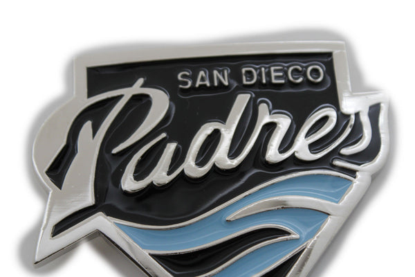 Silver Metal Padres Sport Team Fans Baseball San Diego Belt Buckle Men Women Fashion Accessories