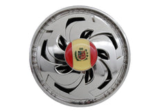 Silver Metal Round Shape Spinning Large Size Spain Flag Belt Buckle Men Women Rodeo