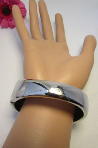 Gold / Silver Metal Retro Bracelet Cuff Multi Rhinestones New Women Fashion Jewelry Accessories - alwaystyle4you - 8