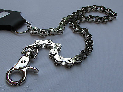 Silver Thick Motorcycle Metal 20" Long Wallet Chains Key Chain New Men Biker Rocker - alwaystyle4you - 5
