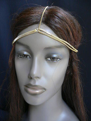 New Women Classic Gold Head Body Thin Chain Fashion Jewelry Grecian Circlet - alwaystyle4you - 9