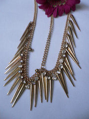 New Women Gold Head Chain Spikes Fashion Jewelry Rhinestones Circlet Headband - alwaystyle4you - 2