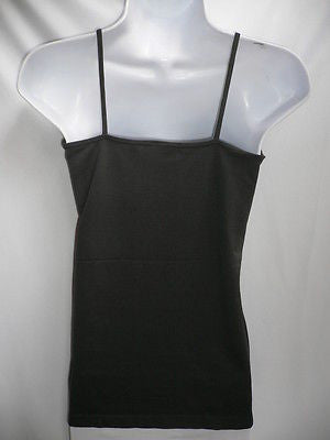 New Women Charcoal Basic Tank Top Sexy Camisole Spaghetti Straps Plus Size Medium Large - alwaystyle4you - 7