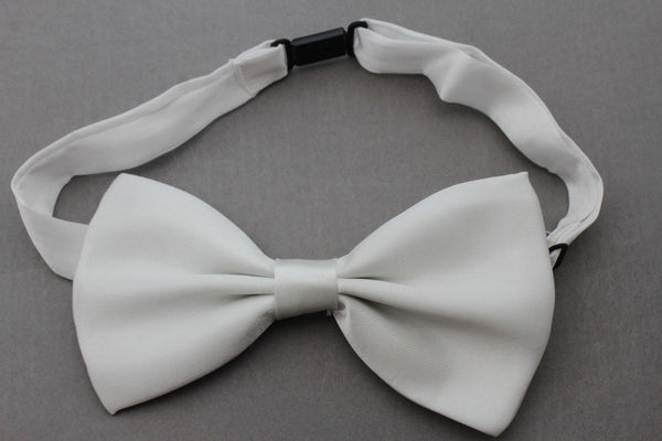 White Fabric Neck Bow Tie Tuxedo Costume New Men Women Teens And Kids Fashion Accessories