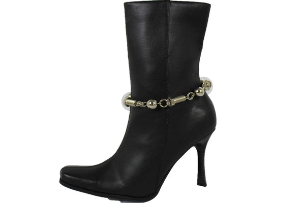 Silver Metal Chains Boot Bracelet Screws Tools Charm New Women Fashion Style