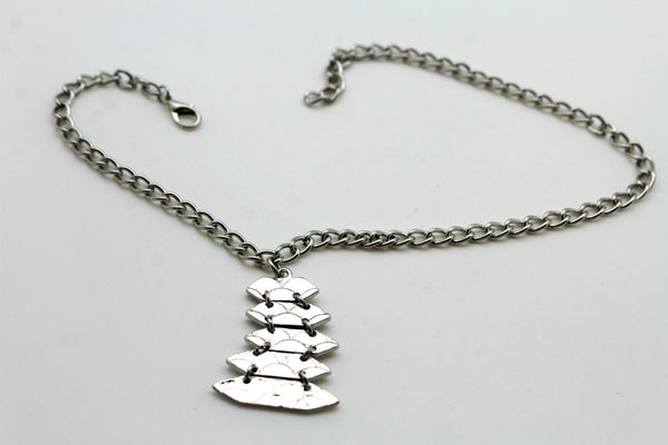 Silver Metal Boot Bracelet Chains Christmas Tree Bling Anklet Charm Heels New Women Fashion Jewelry - alwaystyle4you - 11