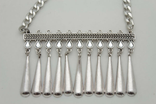 Boot Chain Silver Metal Shoe Anklet Bling Beads Dangel Charm Drop Strap Women Accessories