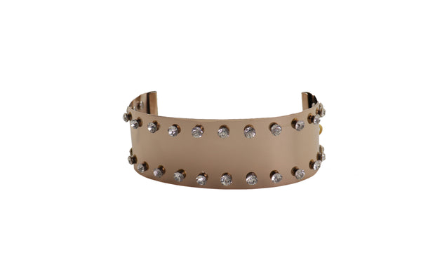 Brand New Women Gold Metal Bling Plate Chain Boot Bracelet Strap Shoe Charm Anklet Band