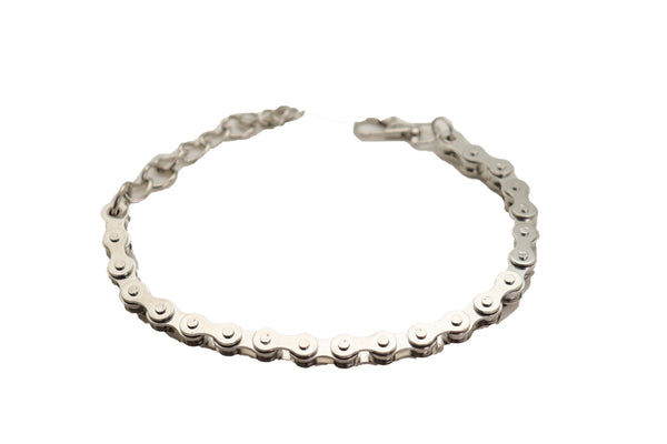 Brand New Women Silver Metal Chain Thick Motorcycle Links Western Boot Bracelet Charm Shoe