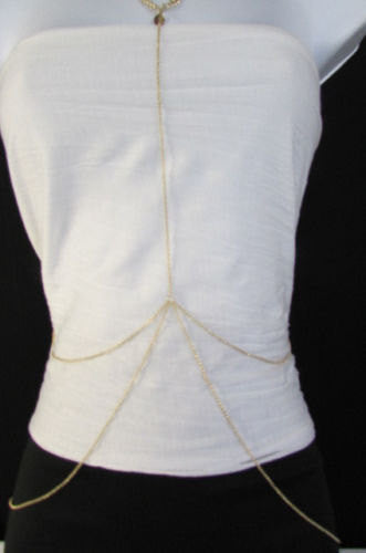 New Women Classic Style Thin Gold Metal Body Chain Necklace Hot Fashion Jewelry - alwaystyle4you - 5