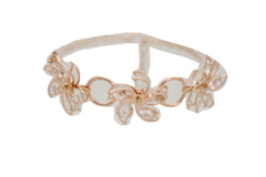 Women Gold Metal Chain Boot Bracelet High Heel Shoe Charm Bling Flower Anklet Elegant Dressy Look