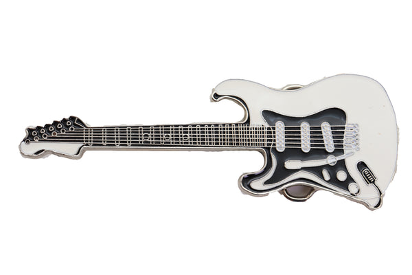 Brand New Men Women Electric Guitar Music Silver Metal Belt Buckle Biker Fashion Accessory